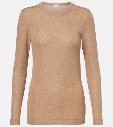 Pull Monili en laine mélangée - Brunello Cucinelli - Modalova