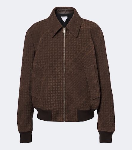 Blouson en daim Intrecciato - Bottega Veneta - Modalova