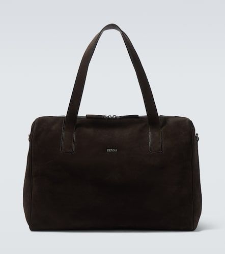 Zegna Sac de voyage en daim - Zegna - Modalova