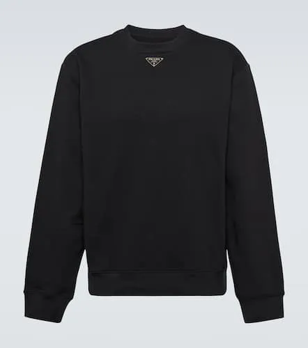 Prada Sweat-shirt en coton à logo - Prada - Modalova