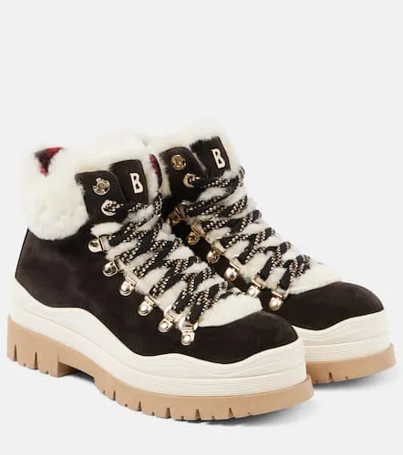 Bottes Arosa en daim et shearling - Bogner - Modalova