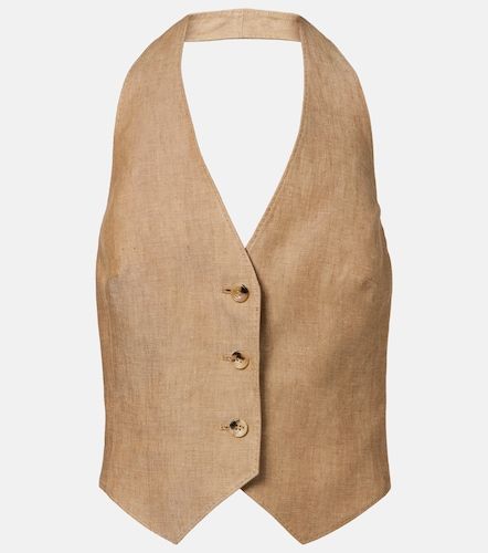 Gilet de costume Sauro en lin - Max Mara - Modalova