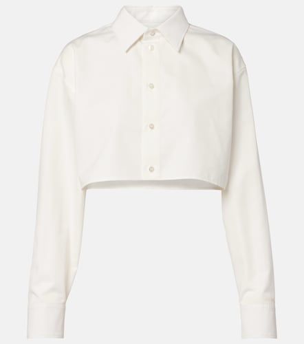 Chemise courte en coton et soie - Balenciaga - Modalova