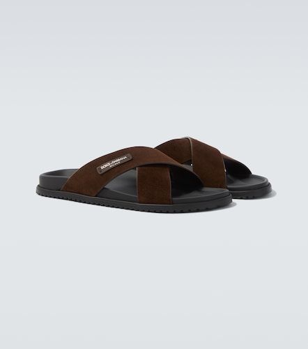 Dolce&Gabbana Mules en daim - Dolce&Gabbana - Modalova