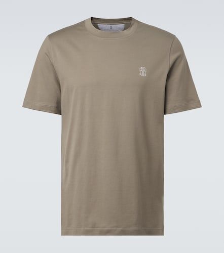 Brunello Cucinelli T-shirt en coton - Brunello Cucinelli - Modalova