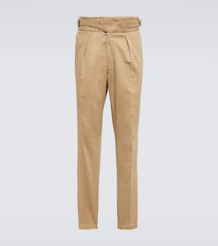 Pantalon plissé en coton mélangé - Polo Ralph Lauren - Modalova