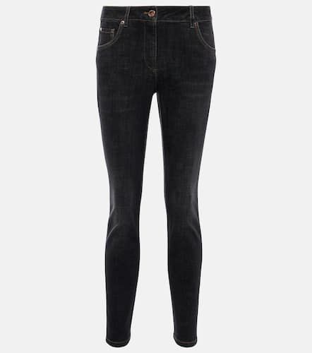 Jean skinny à taille haute - Brunello Cucinelli - Modalova