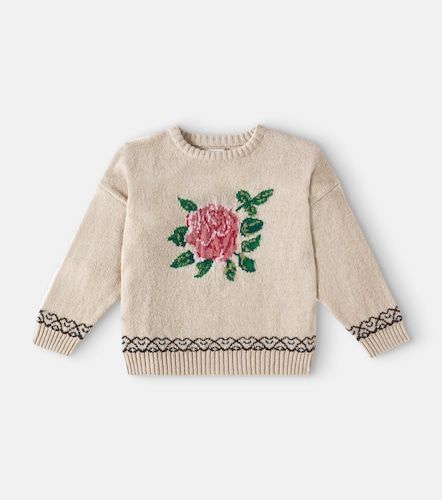 Konges Sløjd Pull Carola en laine à fleurs - Konges Slojd - Modalova