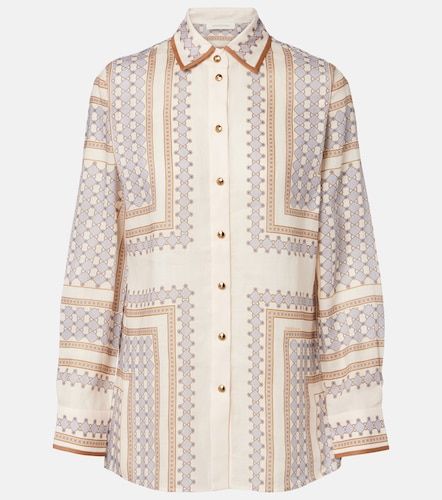 Chemise en ramie imprimée - Zimmermann - Modalova