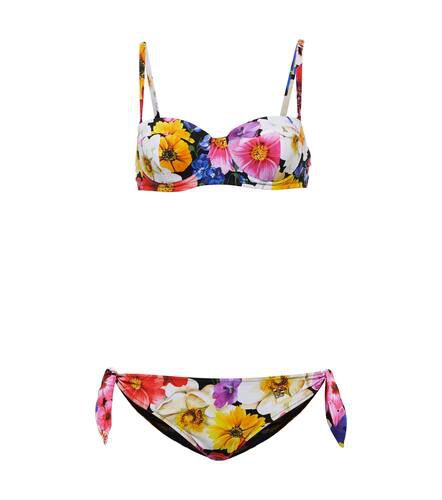 Bikini à fleurs - Dolce&Gabbana - Modalova