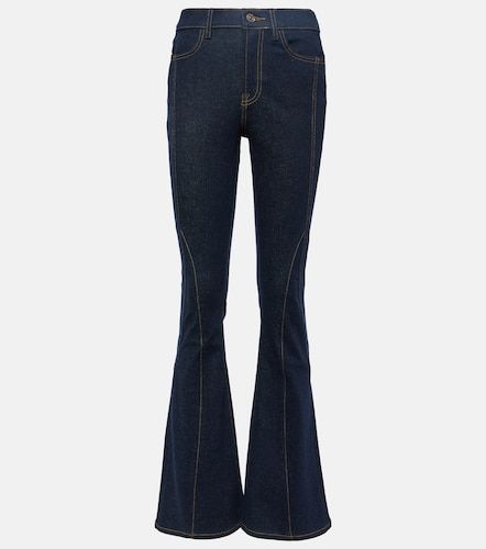 Jean flared Megaflare taille haute à coutures - 7 For All Mankind - Modalova