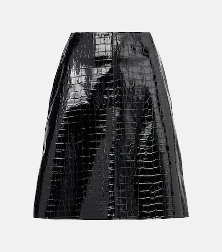 Toteme Mini-jupe en cuir embossé - Toteme - Modalova