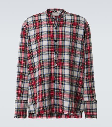 Chemise en coton à carreaux - Greg Lauren - Modalova
