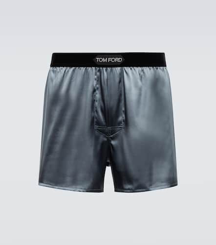 Tom Ford Boxer en soie mélangée - Tom Ford - Modalova