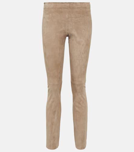 Stouls Pantalon slim Jacky en daim - Stouls - Modalova