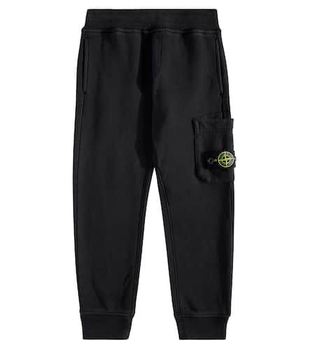 Pantalon de survêtement Compass en coton - Stone Island Junior - Modalova