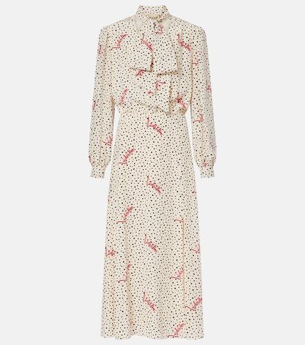 Valentino Robe en soie à pois - Valentino - Modalova