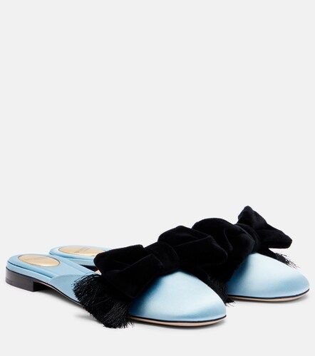Mules Renette en satin - Valentino Garavani - Modalova