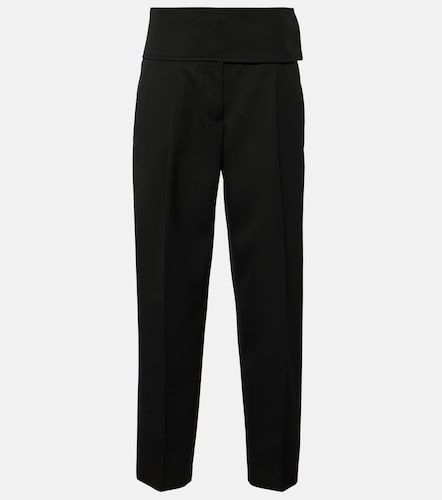 Pantalon ample à taille haute en laine - Jil Sander - Modalova