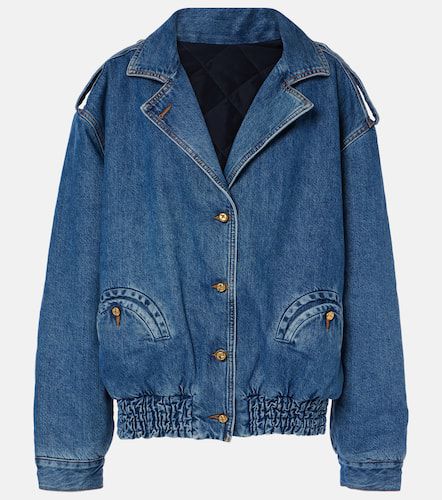 Blazé Milano Veste bomber Nariida Sapphire en jean - Blaze Milano - Modalova