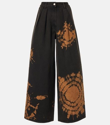 Pantalon ample en coton à imprimé - Alanui - Modalova