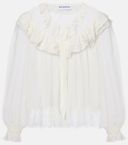 Self-Portrait Blouse en dentelle - Self-Portrait - Modalova