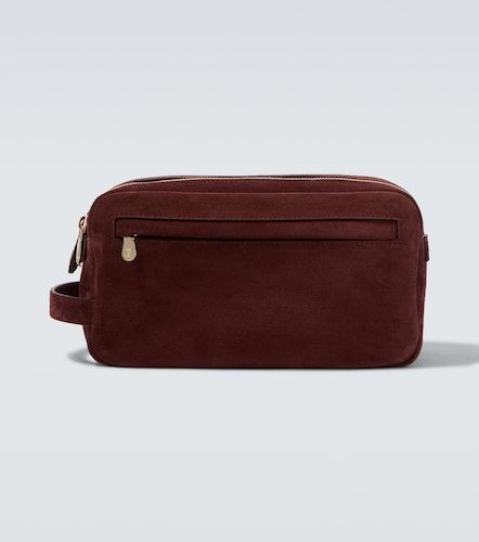 Trousse de toilette en daim - Brunello Cucinelli - Modalova