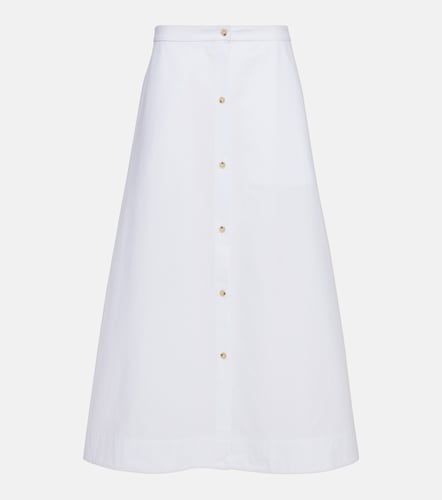 Toteme Jupe longue en coton - Toteme - Modalova