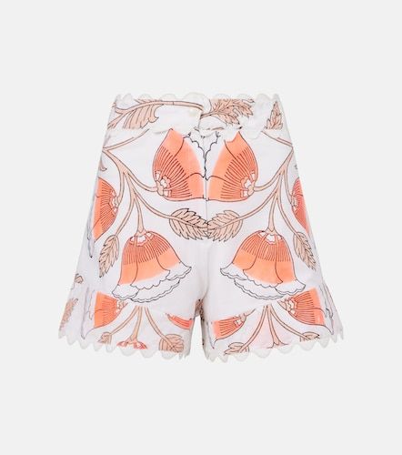 Short en coton à fleurs - Juliet Dunn - Modalova