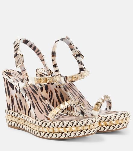 Espadrilles compensées Pyra Clou - Christian Louboutin - Modalova