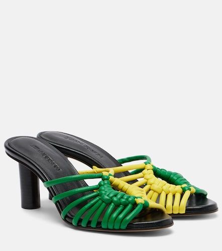 JW Anderson Mules Plot en cuir - JW Anderson - Modalova