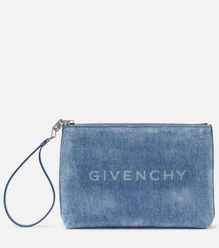 Givenchy Pochette en coton à logo - Givenchy - Modalova