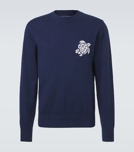 Pull jacquard en coton et cachemire - Vilebrequin - Modalova