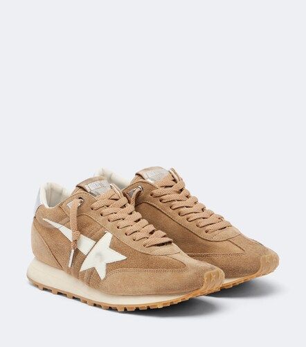 Baskets Running Marathon en daim - Golden Goose - Modalova