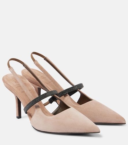 Escarpins Monili en daim - Brunello Cucinelli - Modalova