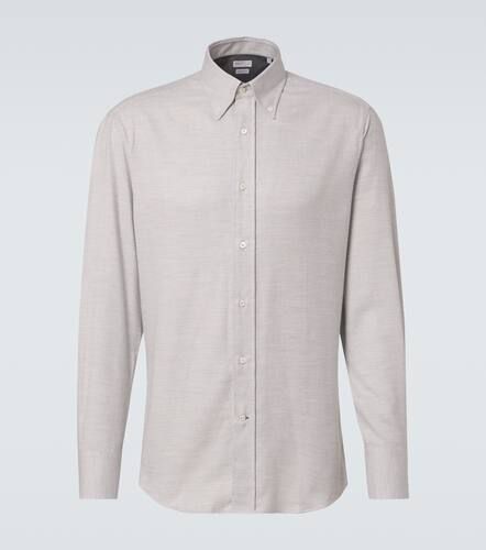 Chemise en coton mélangé - Brunello Cucinelli - Modalova