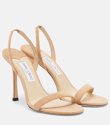 Sandales slingback Jenn en daim - Jimmy Choo - Modalova