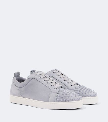 Baskets Louis Junior Spikes en daim - Christian Louboutin - Modalova