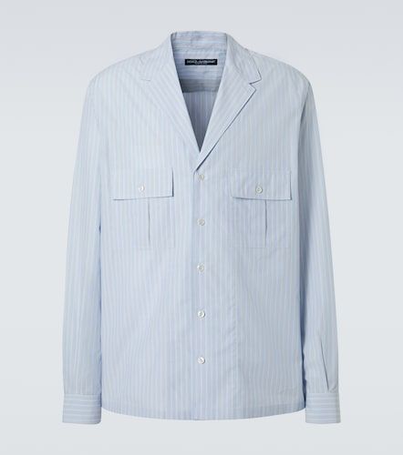 Chemise Martini rayée en coton - Dolce&Gabbana - Modalova