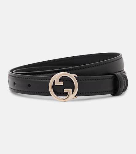 Ceinture Blondie Interlocking G en cuir - Gucci - Modalova