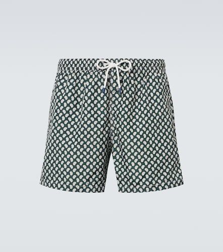Short de bain Madeira à motif cachemire - Fedeli - Modalova