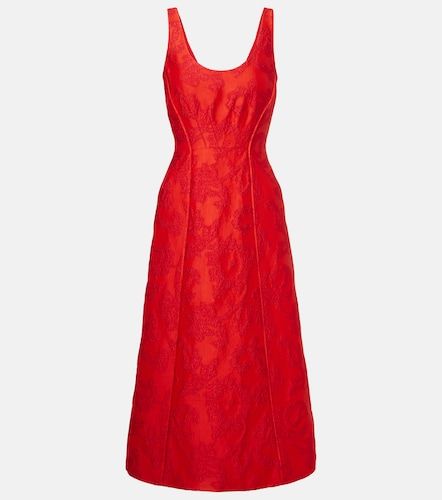 Robe midi Labrina en jacquard - Emilia Wickstead - Modalova