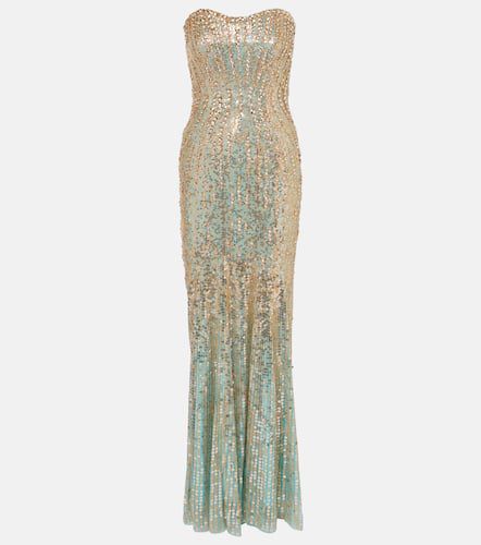 Robe longue Sarai à sequins - Jenny Packham - Modalova