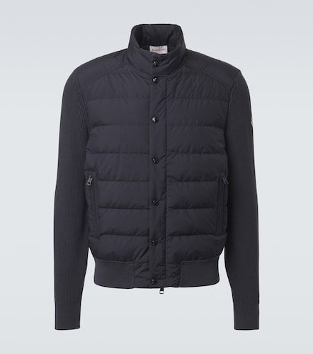 Moncler Cardigan en coton mélangé - Moncler - Modalova