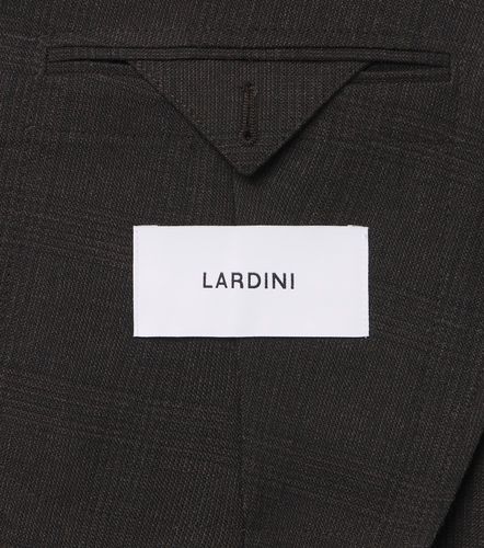 Costume en laine vierge à motif tartan - Lardini - Modalova