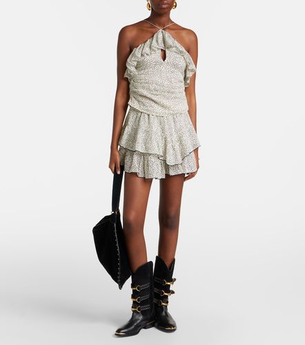 Top Djimia en coton mélangé à pois - Marant Etoile - Modalova