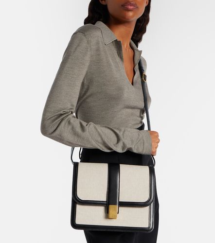 Sac à bandoulière Blake en toile et cuir - Khaite - Modalova