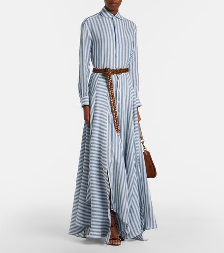 Chemise Capri en lin à rayures - Ralph Lauren Collection - Modalova