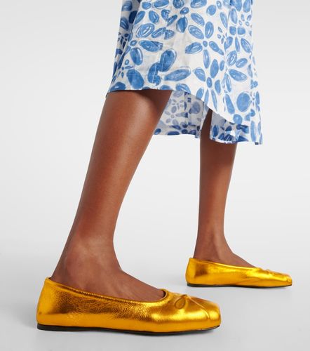 Marni Ballerines Little Bow en cuir - Marni - Modalova