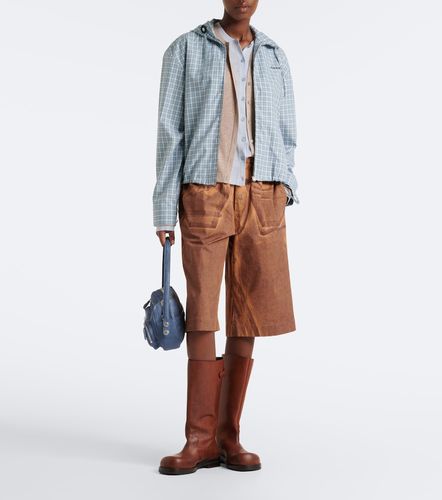 Cardigan superposé en soie et laine - Acne Studios - Modalova